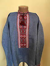 Вишита сорочка на стійку для хлопчика 9-10 років