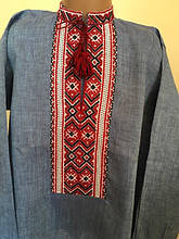 Вишита сорочка на стійку для хлопчика 9-10 років