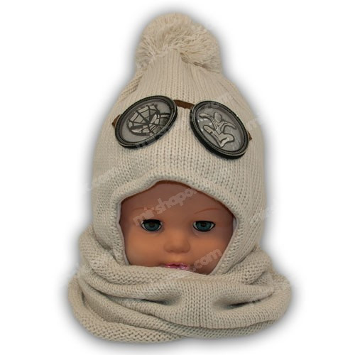 Комплект (шапка + шарф) для мальчика