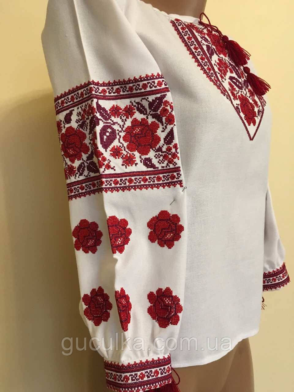 Вишита сорочка для дівчинки підліткова 14-15 років, фото 1