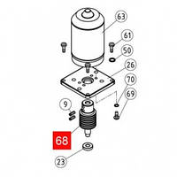 Черв'як NICE NEW RB350/RB400/ROAD400 (PMD1501R04.4610)