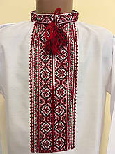 Вишиванка хлопчакова вишита хрестиком 9-10 років