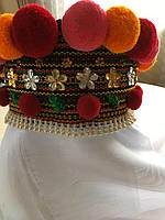 Чільце, обруч, корона на голову в етно стилі (для дівчинки)