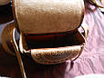 Жіноча сумка зі шкіри декорована міддю Табівка, фото 2