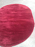 КИЛИМ З ВИСОКИМ ВОРСОМ MICROFIBER 09 ЧЕРВОНИЙ, фото 3
