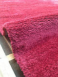КИЛИМ З ВИСОКИМ ВОРСОМ MICROFIBER 09 ЧЕРВОНИЙ, фото 6