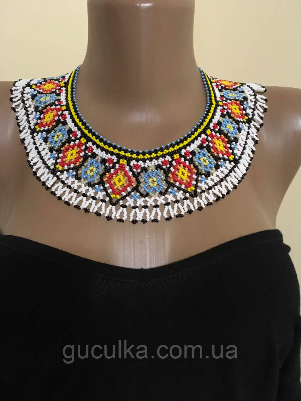 Гердан круглий з бісеру ручна робота (лучка), фото 1