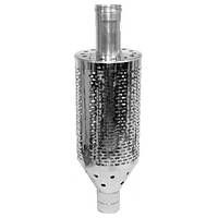 Труба під каміння неіржавка Версія Люкс D-100 мм товщина 0,8 мм