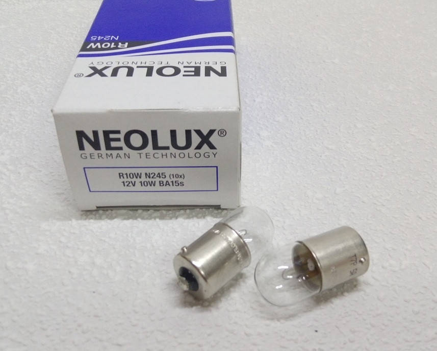 

Лампа автомобильная габаритов, подсветки R10W BA15s Neolux Osram