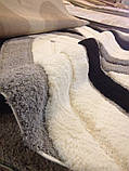 КИЛИМ З ВИСОКИМ ВОРСОМ MICROFIBER 3D GRAY 100, фото 3