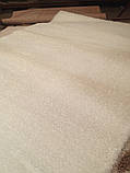 КИЛИМ З ВИСОКИМ ВОРСОМ MICROFIBER 02 БІЛИЙ, фото 3