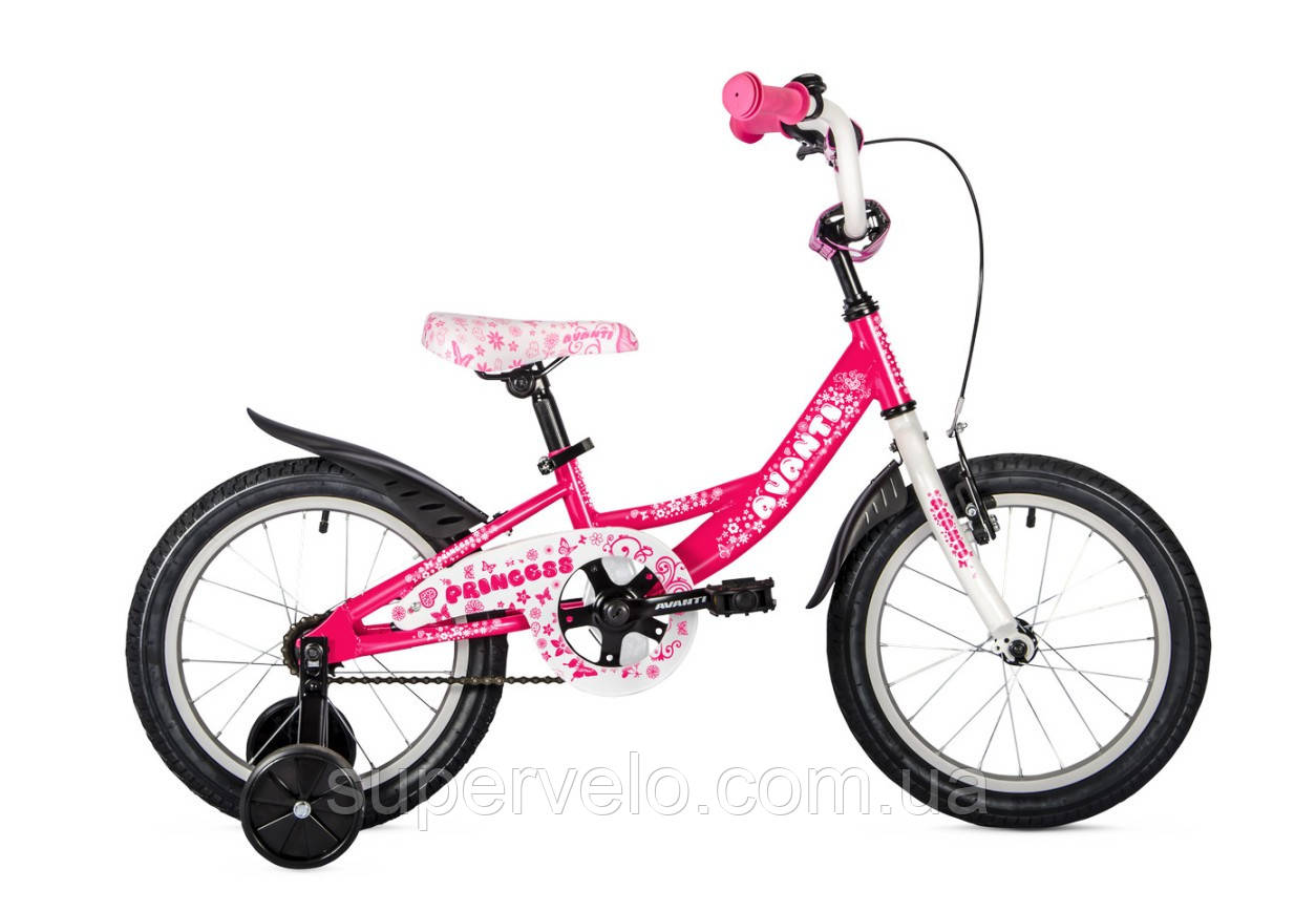 Avanti PRINCESS 16" рожевий велосипед для дівчинки