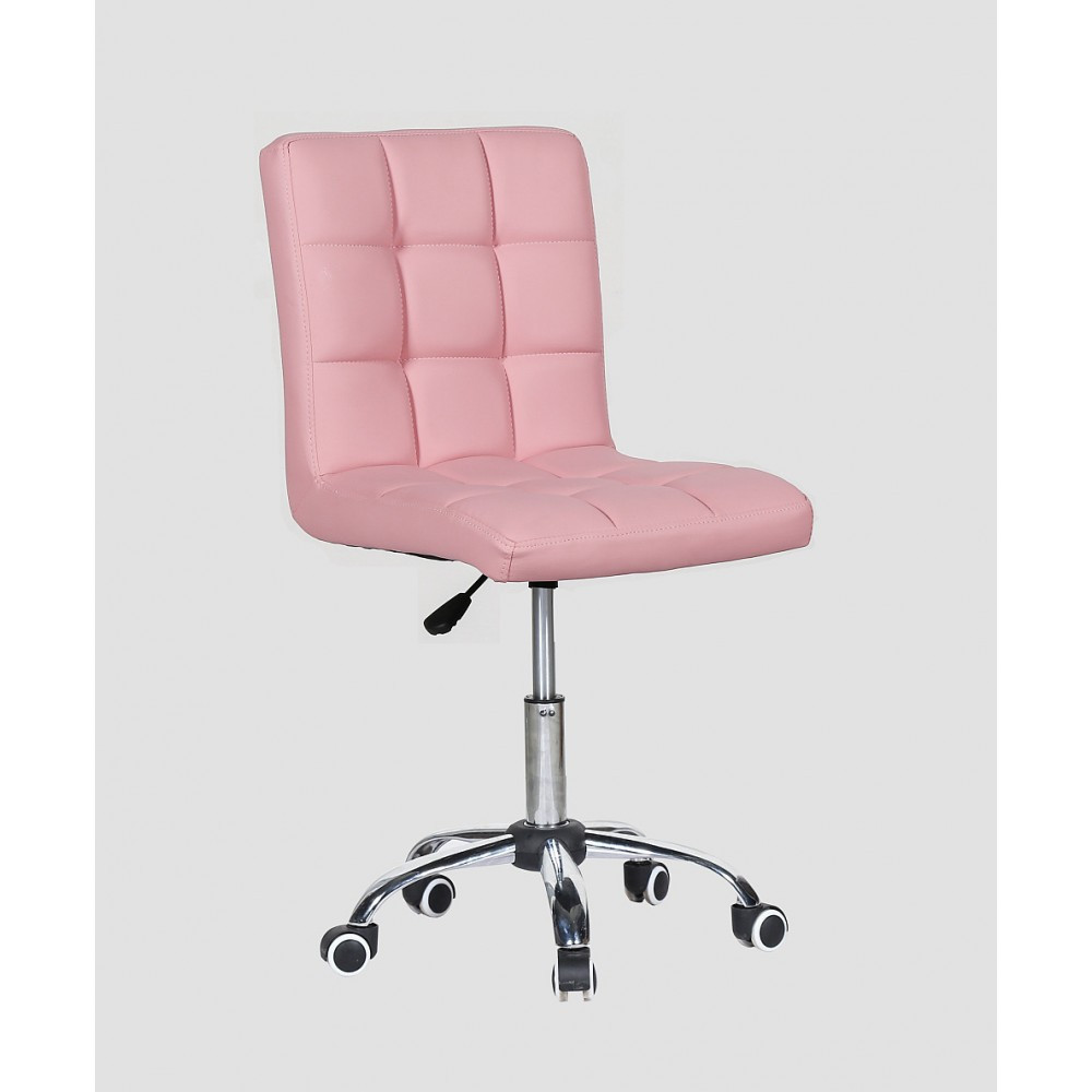 Перукарське крісло на пневматиці Bazkar HC1015K рожевий, фото 1