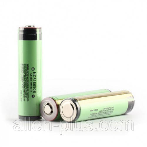 Акумулятор Panasonic NCR18650B 3.6 V 3400 mAh із захистом (ток 8A) (Оригінал)