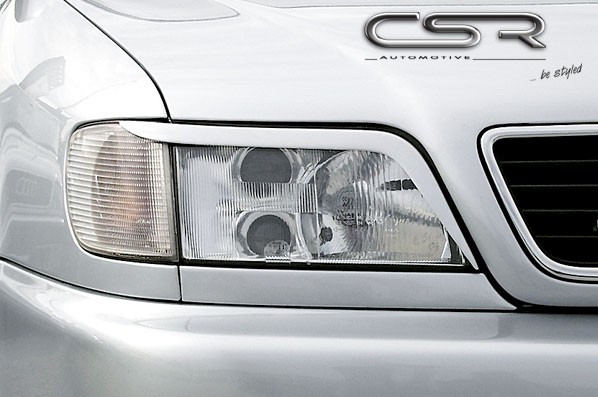 РІЛЬКИ (НАКЛАДКИ НА ФАРИ) AUDI A6 C4, фото 1