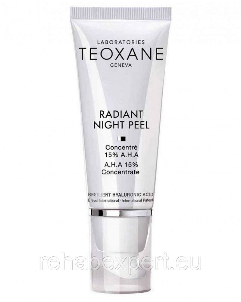 Нічний адаптирующий крем-пілінг TEOXANE Radiant Night Peel (15% AHA) 40ml