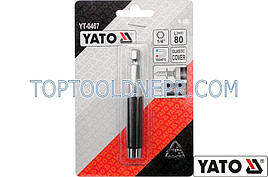 Бітотримач YATO на кв. 1/4", l=80мм