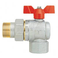 Кульовий кран FIV EVOLUTION d25 ("американка") кутовий