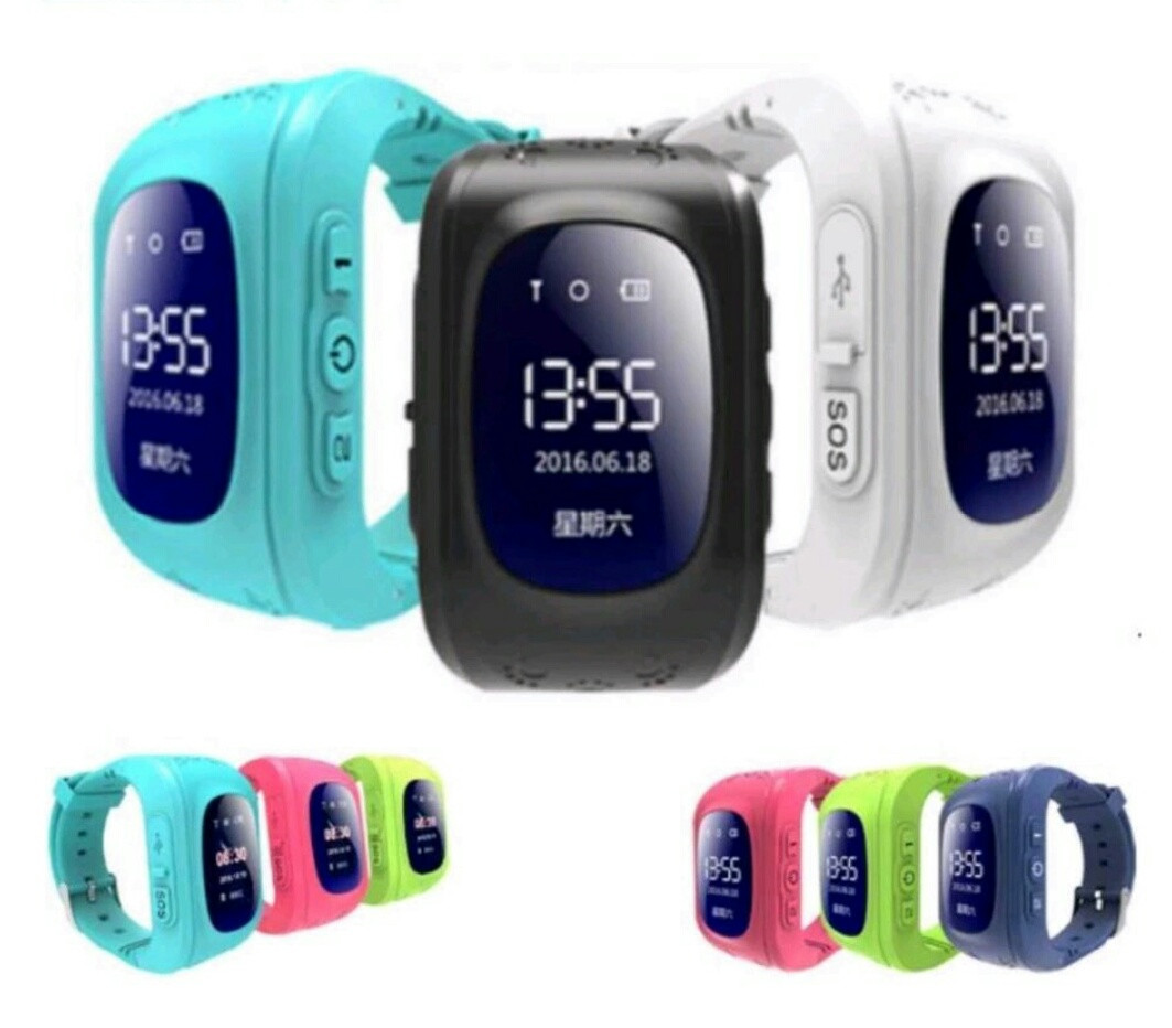 Дитячий розумний годинник Q50 з GPS-трекером + передавач + led дисплей