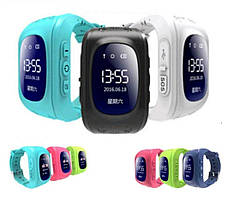 Дитячий розумний годинник Q50 з GPS-трекером + передавач + led дисплей