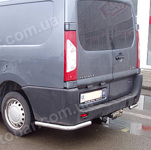 Захист заднього бампера на Citroen Jumpy (2007-2016)