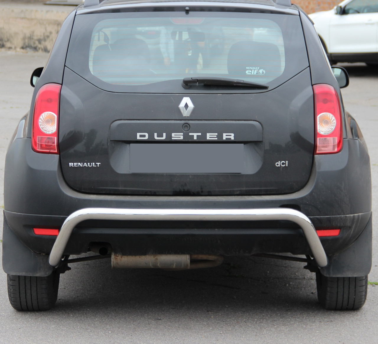 Захист заднього бампера на Renault Duster (з 2010-), фото 1