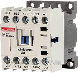 Контактор e.industrial.ukc.6M.220 6А 220В no малогабаритний