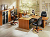 Стіл керівника прямий із тумбою шпон "Статус-Люкс", фото 5