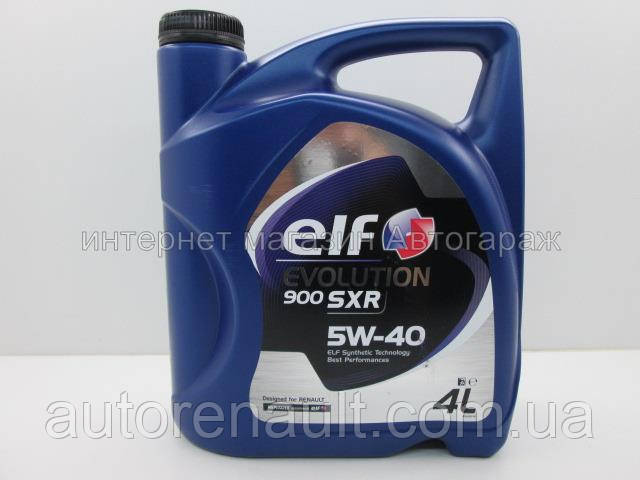 Купить Масло моторное ELF EVOLUTION 900 SXR 4L ACEA A3/B4 SL/CF Renault ...