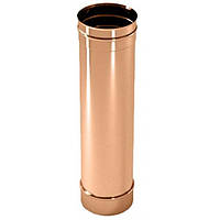 Труба димохідна мідна Кминвент L-0,3 м D-100 мм