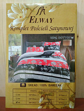 Комплект постільної білизни Elway "Євро" 5068, фото 3