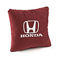 Подушка з лого Honda флок, фото 5