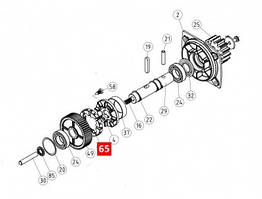 Диск зчеплення редуктора NICE RB600 (PPD0969.4540)