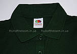 Футболка поло жіноча зелена преміум (темно-зелений) Premium polo lady-fit Fruit of the Loom,2XL, фото 2