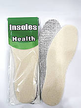 Стельки из шерсти с алюминиевой фольгой