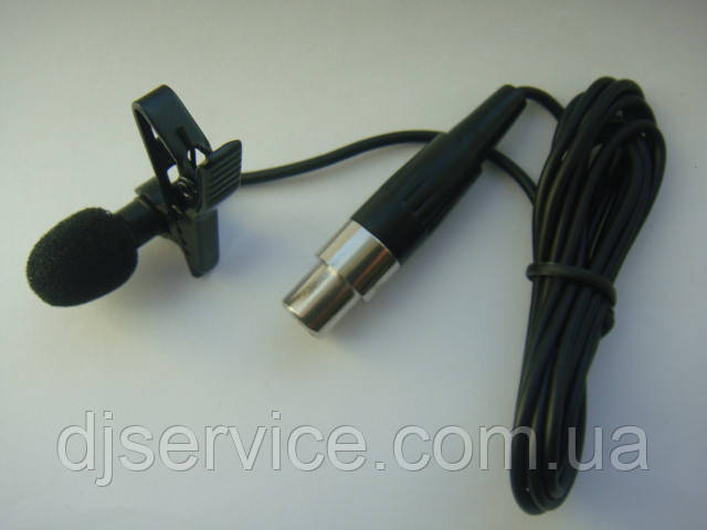Петличка 3pin мікрофони SHURE, AKG