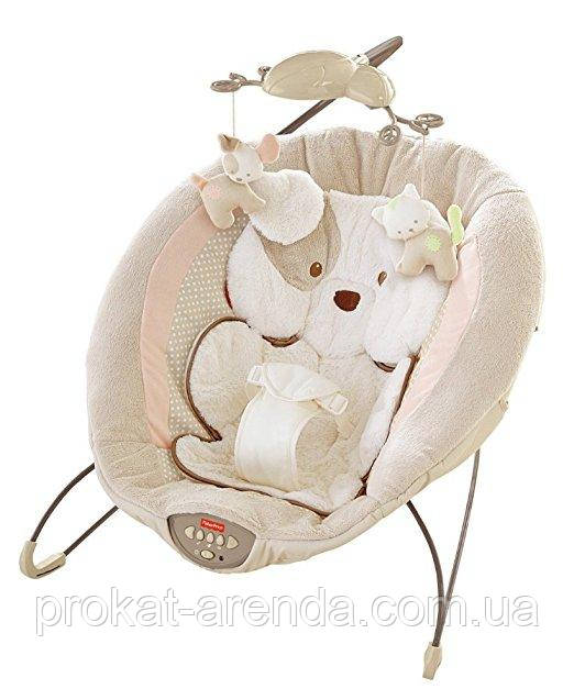 Шезлонг для новонародженого Fisher-Price "Мій маленький щеня"