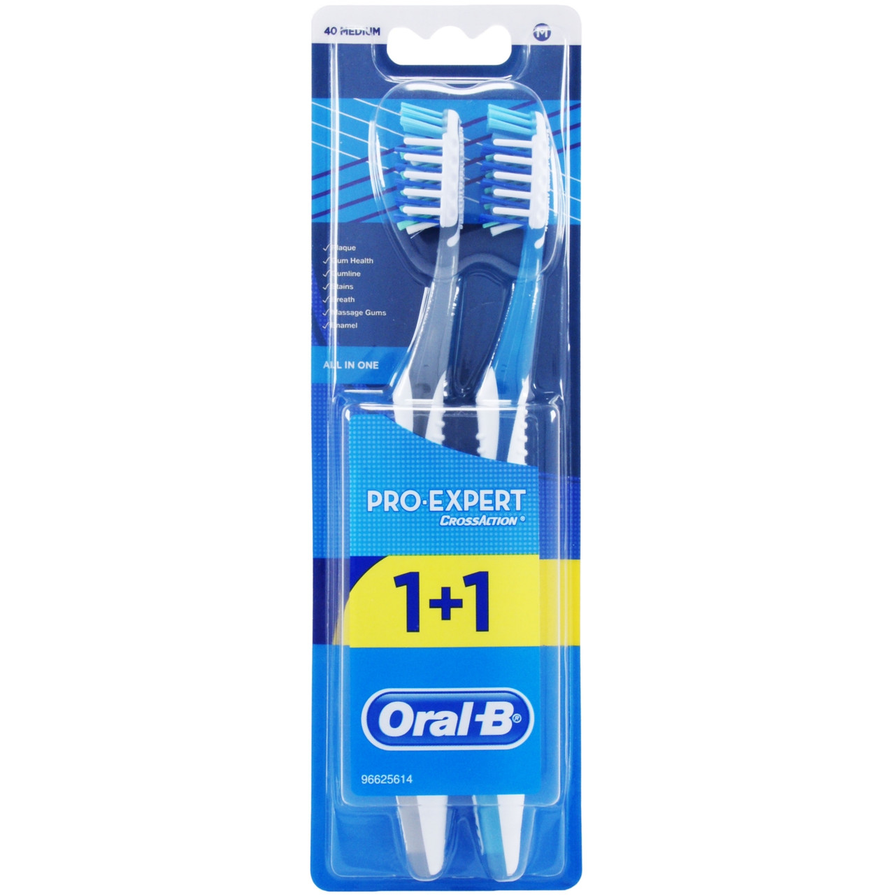 Зубна щітка Oral-B Pro Expert medium 2шт.