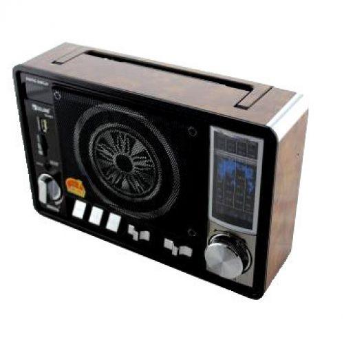 Радіоприймач колонка MP3 Golon RX-951 Wooden, фото 1