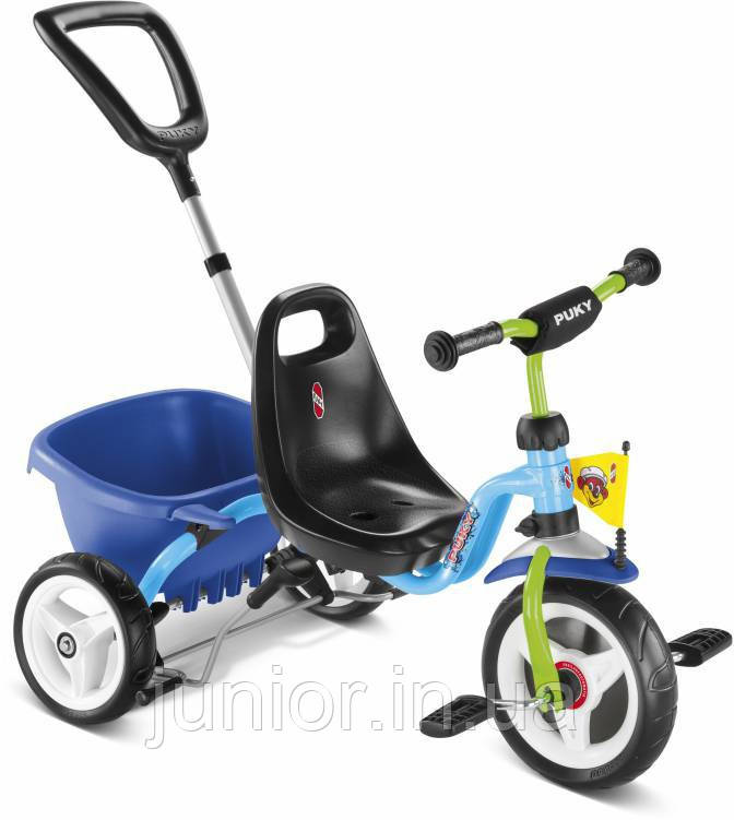 410 Триколісний велосипед Puky CAT 1 S (2226, блакитний/ківі(blue/kiwi))