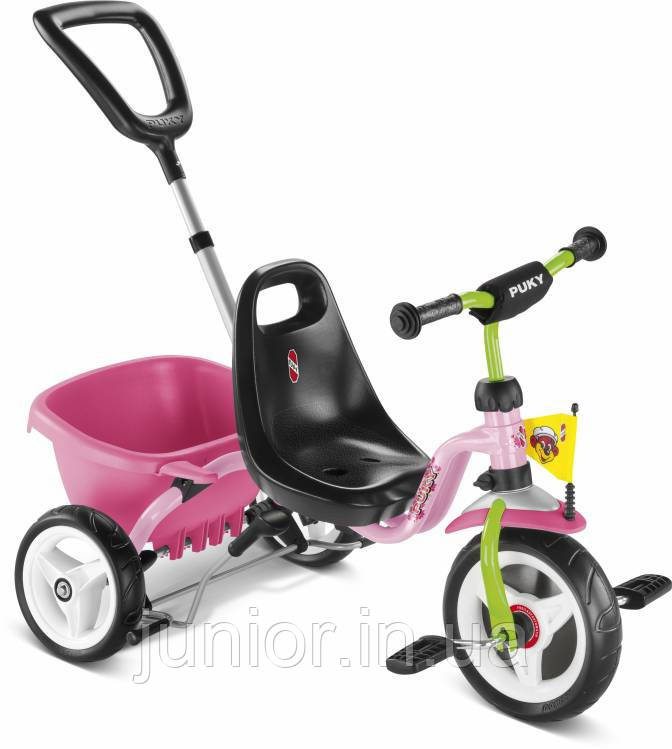410 Триколісний велосипед Puky CAT 1 S (2225, рожевий/ківі(pink/kiwi))