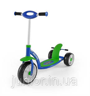 703 Самокат Milly Mally Scooter (Active) (синій з зеленим(Blue Green))