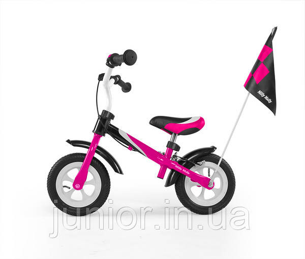 7021 Беговел Dragon Delux з надувними колесами (рожевий (Pink))