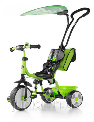 7012 Велосипед Boby Deluxe 2015 з підніжкою ТМ Milly Mally (зелений(Green))