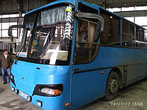 Изготовливаем и устанавливаем лобовое стекла на автобус МАРЗ 5277-01 в Никополе (Украина) 8