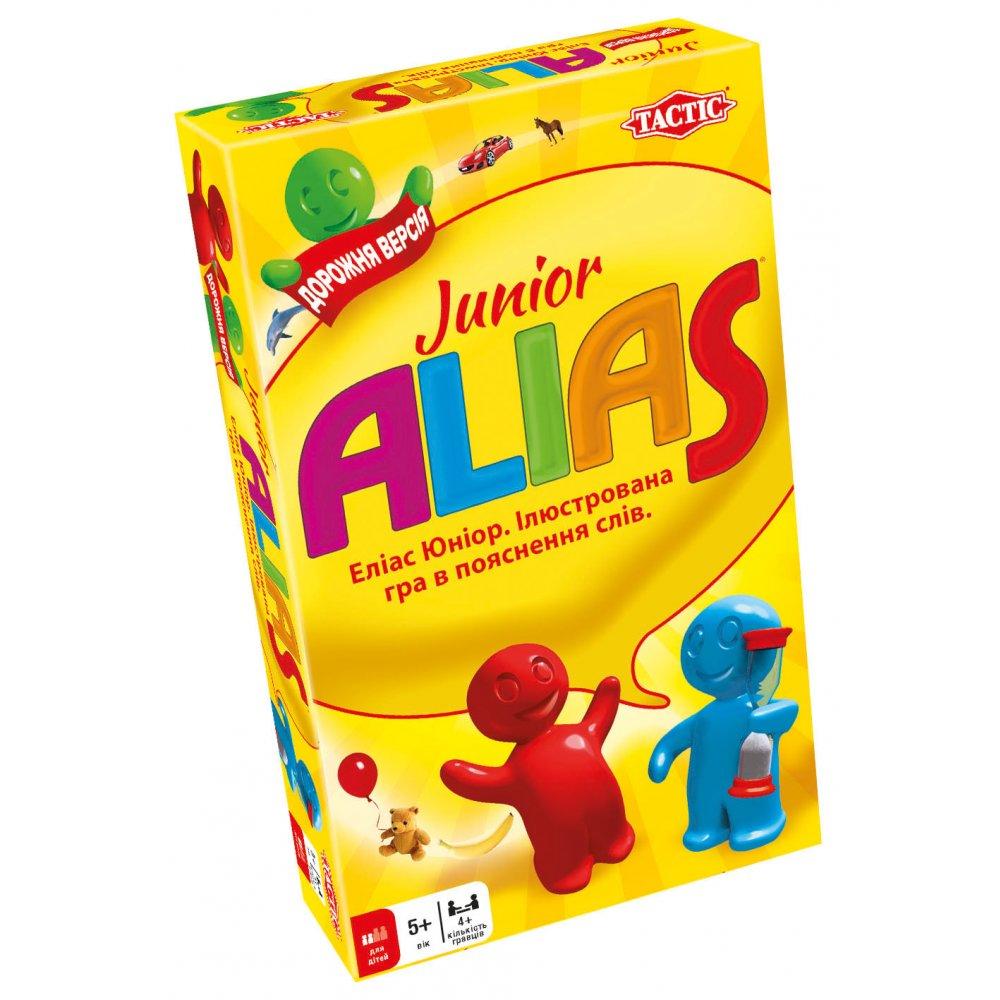 Настільна гра Alias Junior (Еліас Юніор) дорожня версія укр.мова TM Tactic (54663)