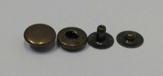 Кнопка 12,5 мм антик (у пакованні 50 штук)