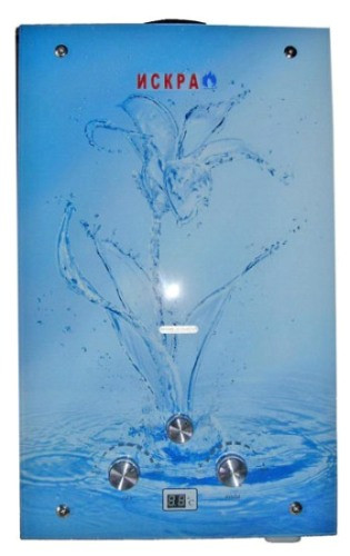 Колонка газовая Искра JSD 20 LCD MT-4 Цветок из воды (стекло) - фото 1 - id-p613548125