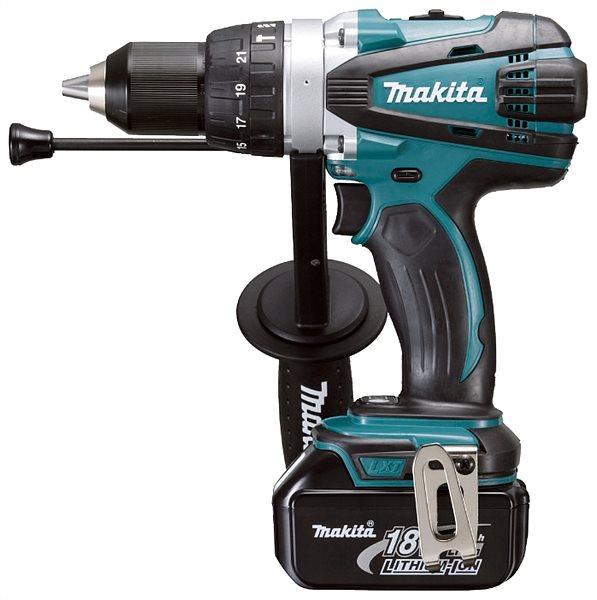 Акумуляторний ударний дриль-шурупокрут Makita DHP458RFJ