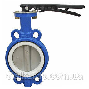 Затвор Баттерфляй Ду65 PTFE з диском